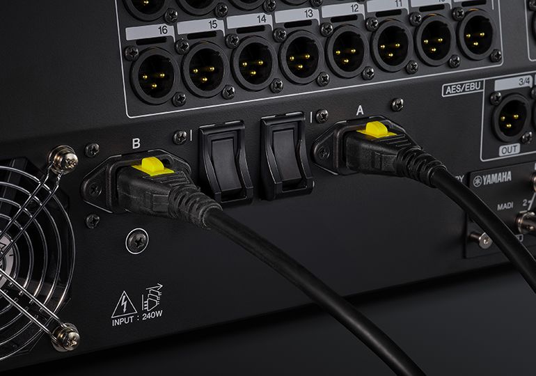 Yamaha Digital Mixing Console DM7: 冗余電源，可靠性高